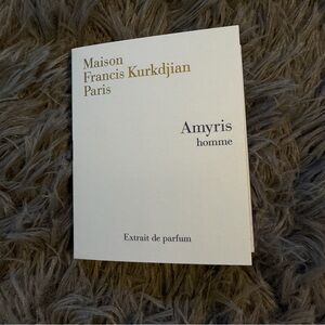 Maison Francis Kurkdjian Amyris homme EDP sample
